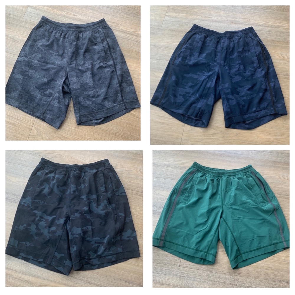 Men’s camouflage lululemon shorts lot